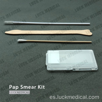 Kit de prueba de prueba de PAP ginecológica estéril estéril desechable